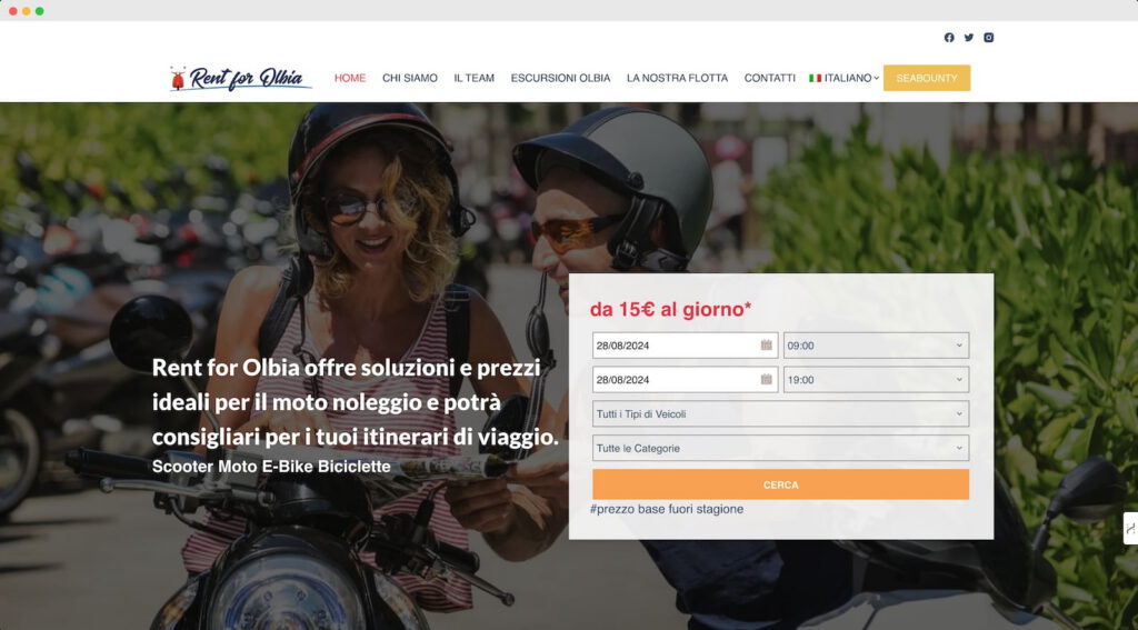 rent for olbia