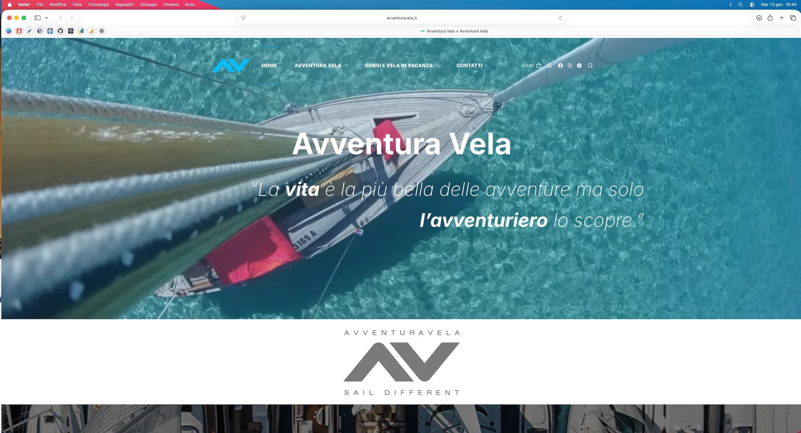 avventura vela