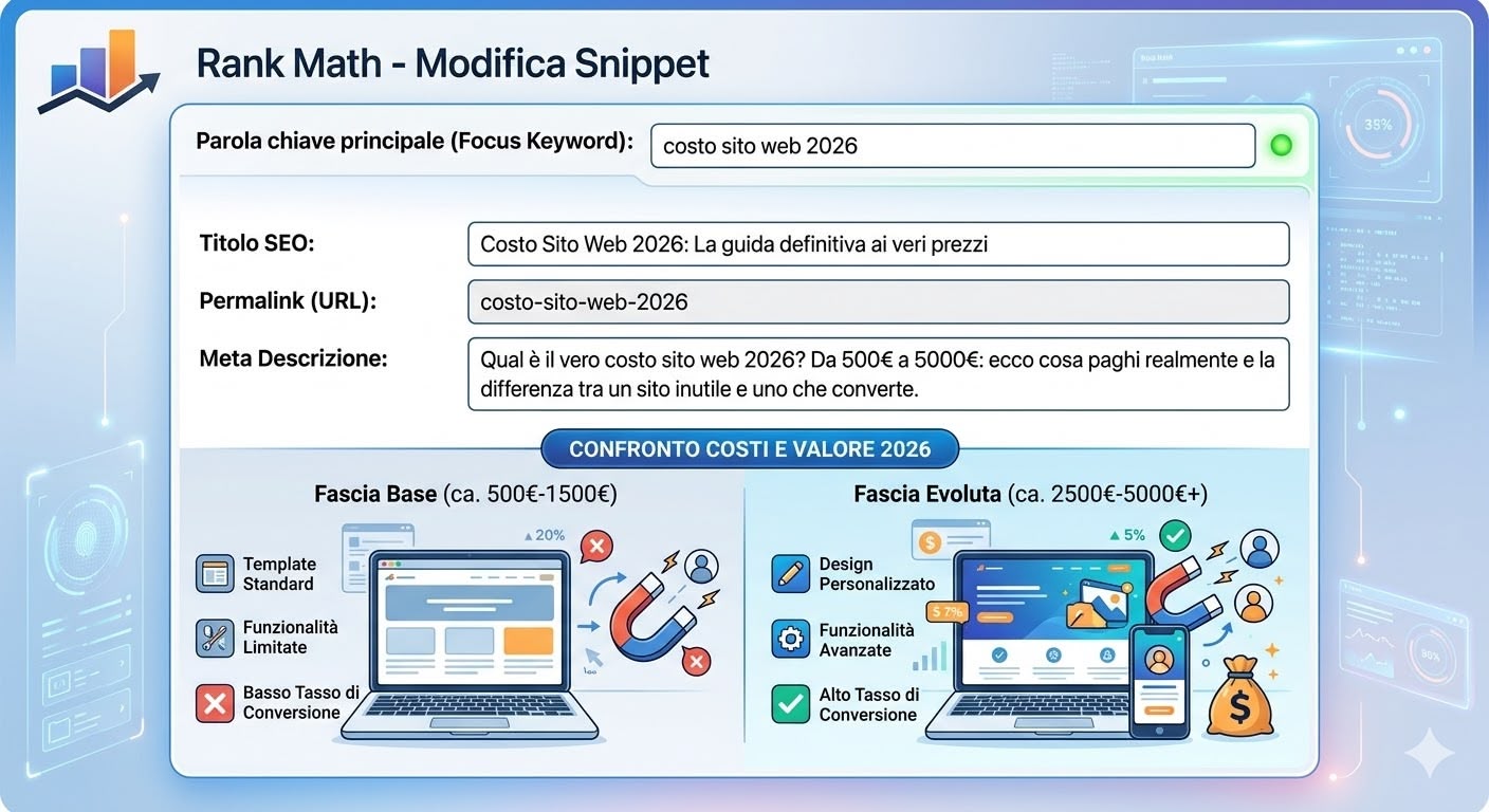 costo sito web 2026
