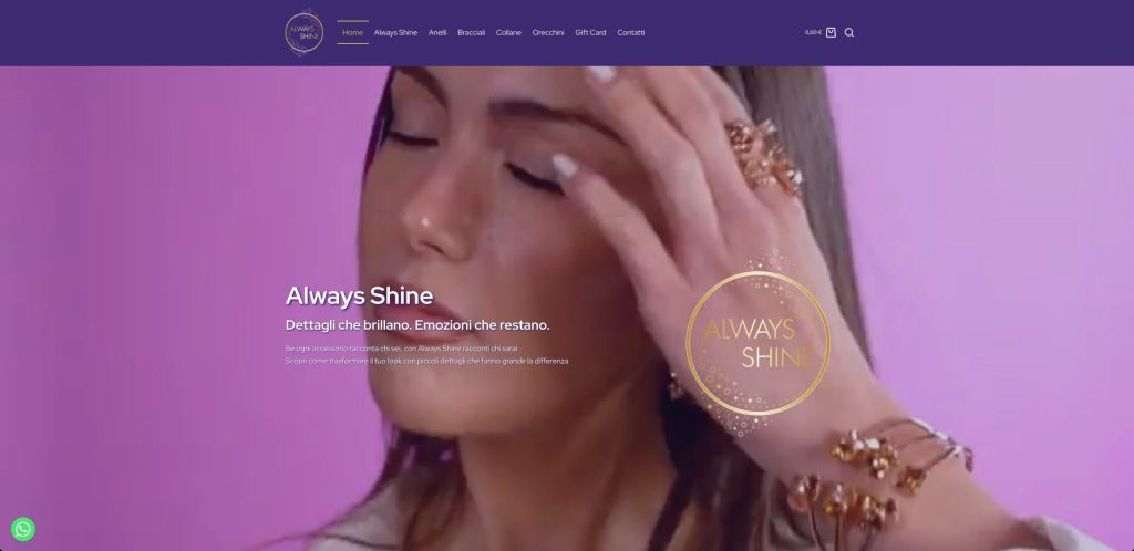 Realizzazione Sito Web Always Shine