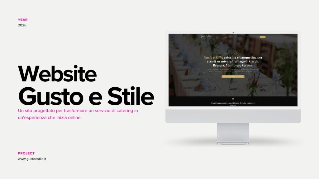 Realizzazione Sito Web Gusto e Stile