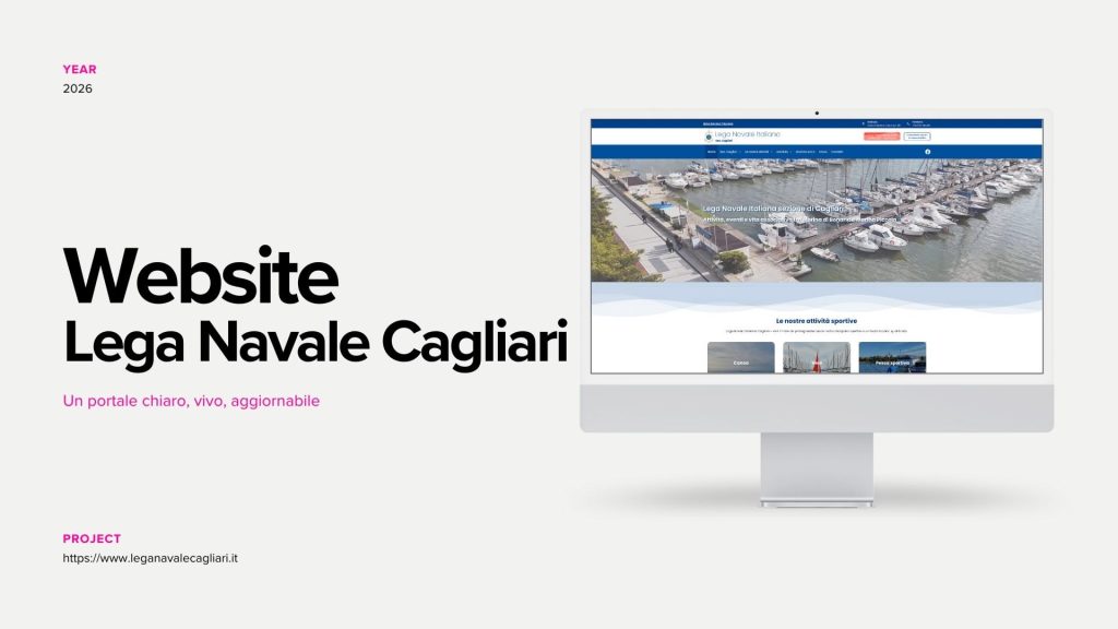 Realizzazione Sito Web  Lega Navale Cagliari