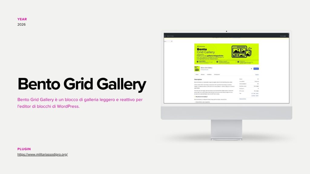 Plugin Bento Grid Gallery